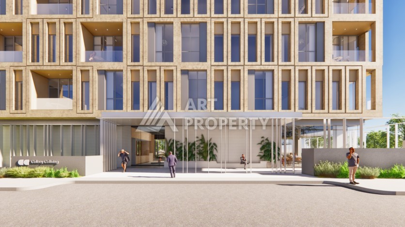 Инновационная резиденция с квартирами от 79 до 112 кв.м. Каитхане, Стамбул - Ракурс 12