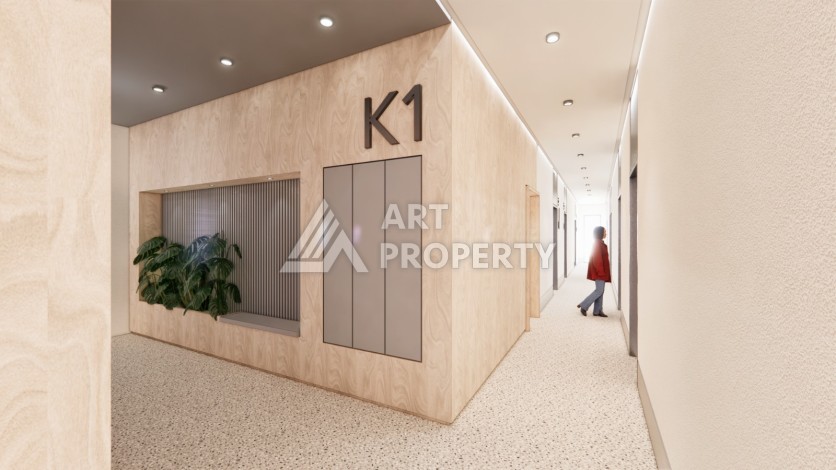 Инновационная резиденция с квартирами от 79 до 112 кв.м. Каитхане, Стамбул - Ракурс 17