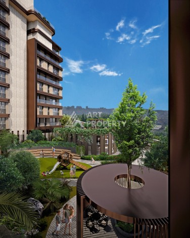 Квартиры 1+1, 2+1 и 3+1 с видом на природу в Каитхане, Стамбул. - Ракурс 3