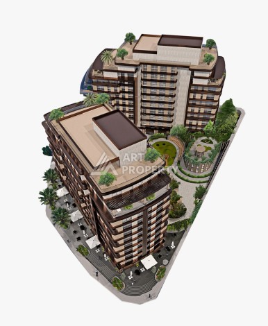 Квартиры 1+1, 2+1 и 3+1 с видом на природу в Каитхане, Стамбул. - Ракурс 5