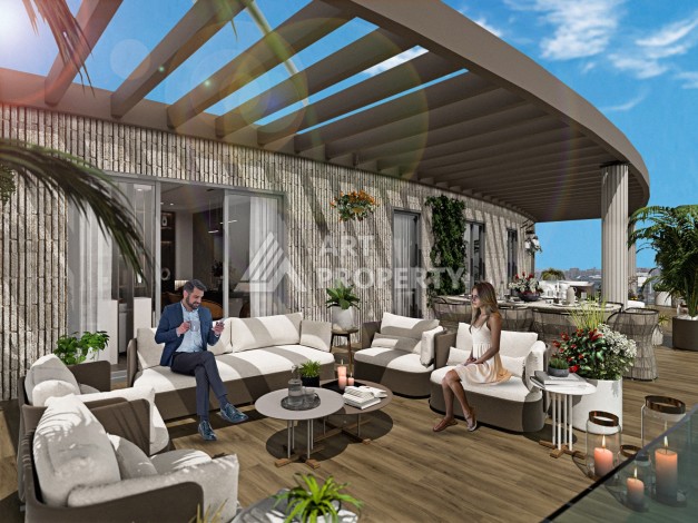 Квартиры 1+1, 2+1 и 3+1 с видом на природу в Каитхане, Стамбул. - Ракурс 6