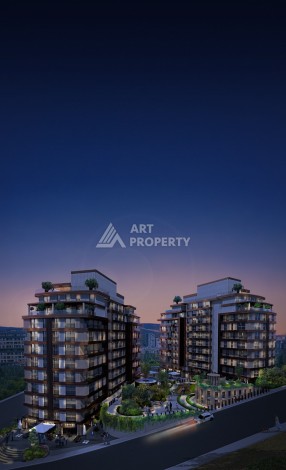 Квартиры 1+1, 2+1 и 3+1 с видом на природу в Каитхане, Стамбул. - Ракурс 9