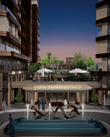 Квартиры 1+1, 2+1 и 3+1 с видом на природу в Каитхане, Стамбул. - Ракурс 10