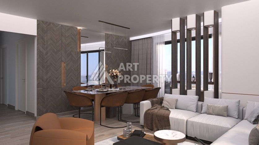 Квартиры 1+1, 2+1 и 3+1 с видом на природу в Каитхане, Стамбул. - Ракурс 14