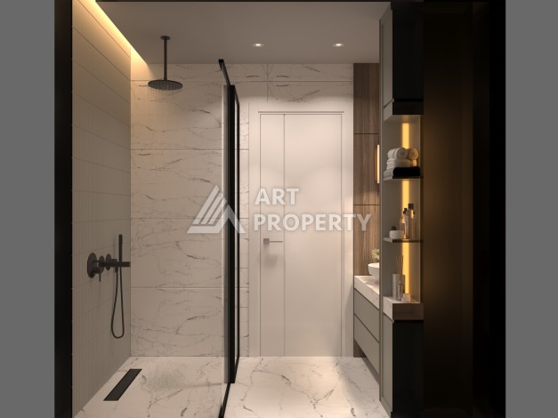 Квартиры 1+1, 2+1 и 3+1 с видом на природу в Каитхане, Стамбул. - Ракурс 19