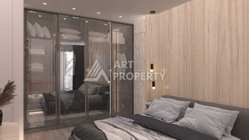 Квартиры 1+1, 2+1 и 3+1 с видом на природу в Каитхане, Стамбул. - Ракурс 26