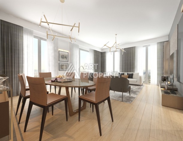 Апартаменты от 66 до 363 кв.м. в новом ЖК. Бейликдюзю, Стамбул. - Ракурс 12