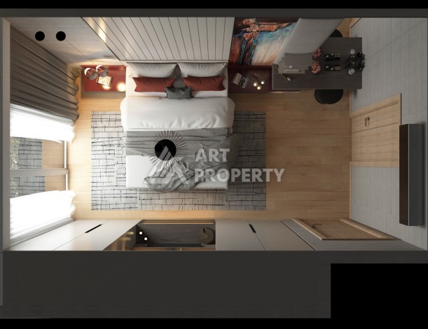 Апартаменты от 66 до 363 кв.м. в новом ЖК. Бейликдюзю, Стамбул. - Ракурс 13