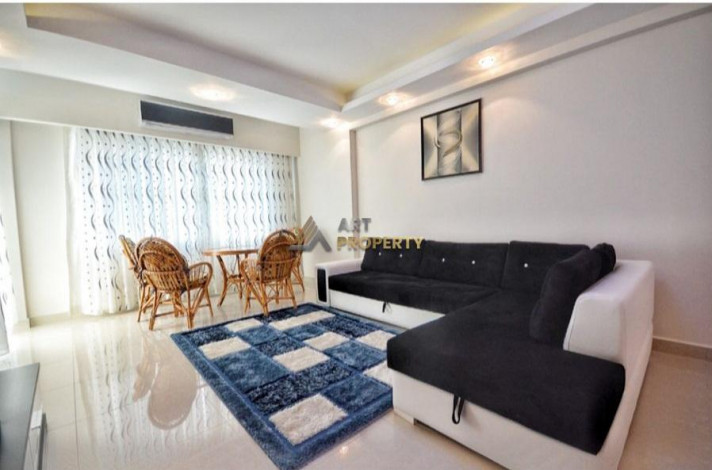 Трехкомнатная квартира в районе Махмутлар с видом на море и историческую крепость Аланьи, 110 м2 - Ракурс 19