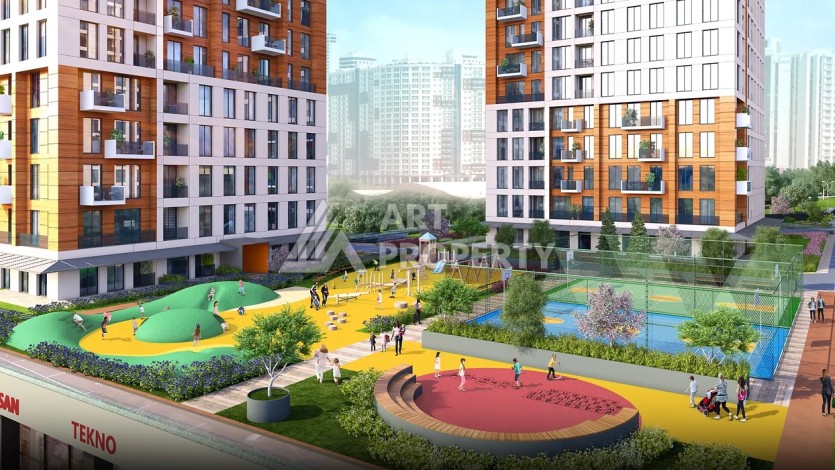 Апартаменты от 66 до 363 кв.м. в новом ЖК. Бейликдюзю, Стамбул. - Ракурс 46