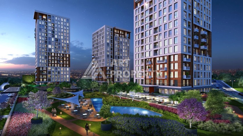 Апартаменты от 66 до 363 кв.м. в новом ЖК. Бейликдюзю, Стамбул. - Ракурс 51