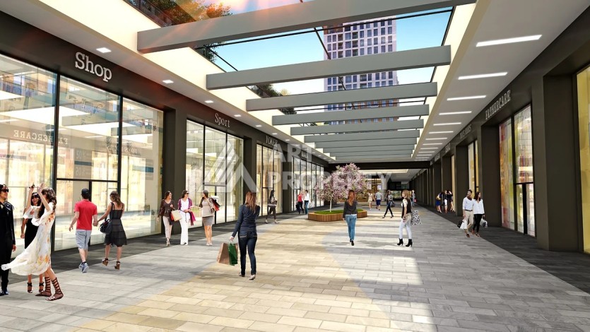 Апартаменты от 66 до 363 кв.м. в новом ЖК. Бейликдюзю, Стамбул. - Ракурс 54