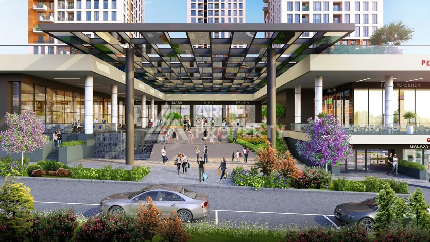 Апартаменты от 66 до 363 кв.м. в новом ЖК. Бейликдюзю, Стамбул. - Ракурс 61