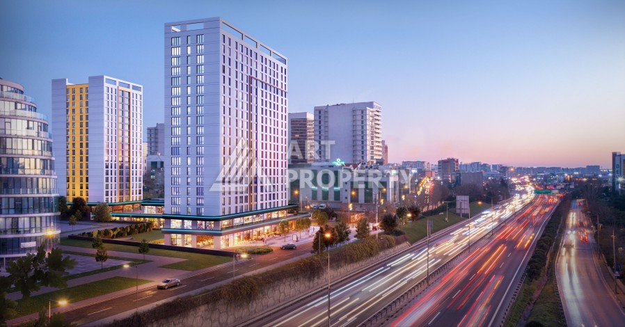 Инвестиционная недвижимость от 64 до 146 кв.м. в Стамбуле, Кучукчекмедже - Ракурс 2