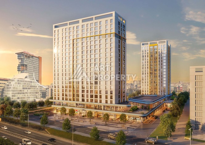 Инвестиционная недвижимость от 64 до 146 кв.м. в Стамбуле, Кучукчекмедже - Ракурс 6