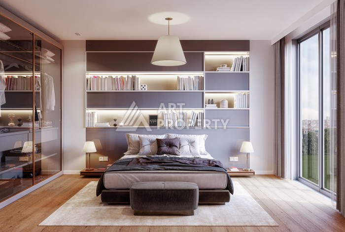 Инвестиционная недвижимость от 64 до 146 кв.м. в Стамбуле, Кучукчекмедже - Ракурс 13