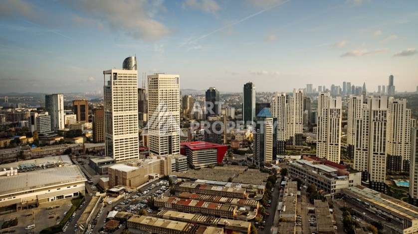 Квартиры и пентхаусы от 104 до 777 кв.м. Сарыер, Стамбул - Ракурс 11