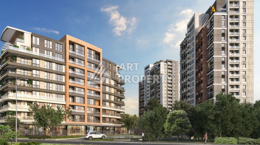 Уютные квартиры от 111 до 267 кв.м. в элитной резиденции. Сарыер, Стамбул. - Ракурс 2