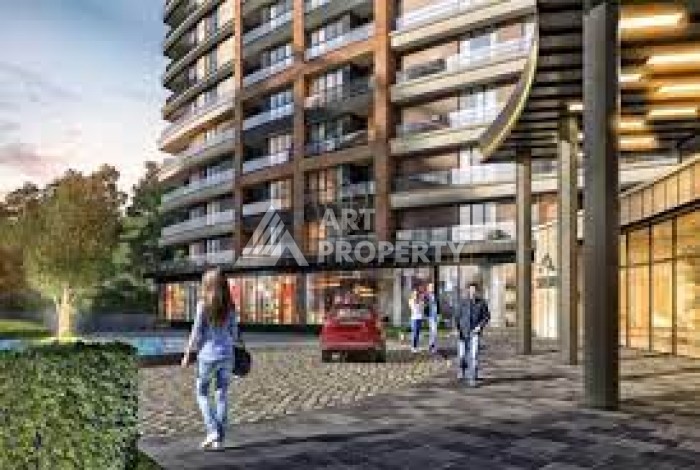 Уютные квартиры от 111 до 267 кв.м. в элитной резиденции. Сарыер, Стамбул. - Ракурс 3