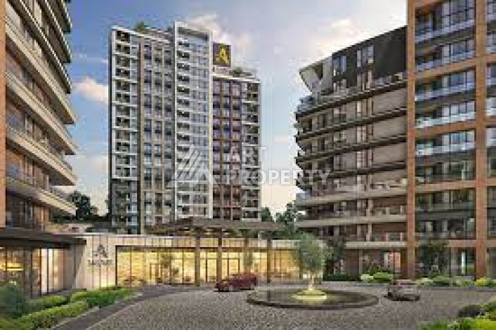 Уютные квартиры от 111 до 267 кв.м. в элитной резиденции. Сарыер, Стамбул. - Ракурс 4