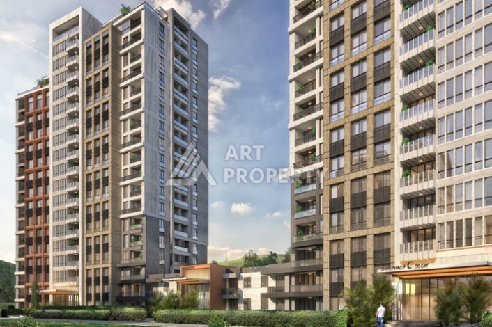 Уютные квартиры от 111 до 267 кв.м. в элитной резиденции. Сарыер, Стамбул. - Ракурс 7