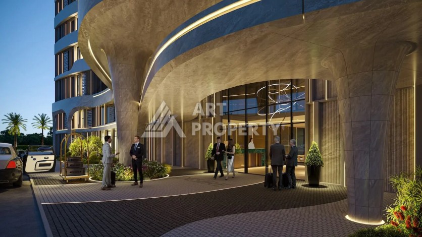 Апартаменты от 44 до 170 м².Резиденция в управлении всемирной сетью отелей. Анталия, Алтынташ - Ракурс 6