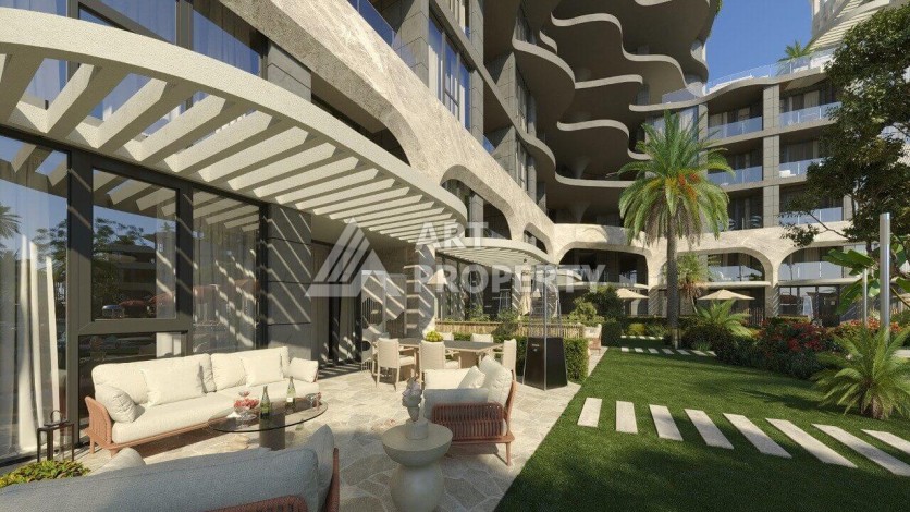 Апартаменты от 44 до 170 м².Резиденция в управлении всемирной сетью отелей. Анталия, Алтынташ - Ракурс 13