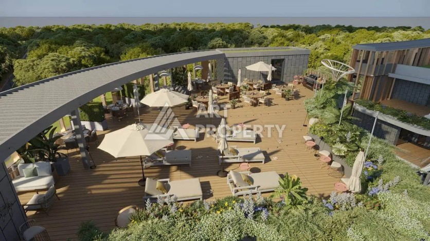 Апартаменты от 44 до 170 м².Резиденция в управлении всемирной сетью отелей. Анталия, Алтынташ - Ракурс 14