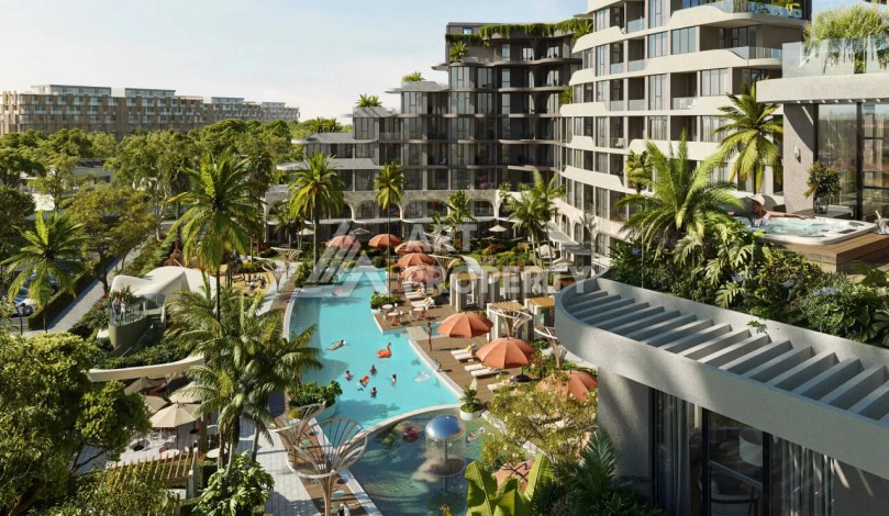 Апартаменты от 44 до 170 м².Резиденция в управлении всемирной сетью отелей. Анталия, Алтынташ - Ракурс 22