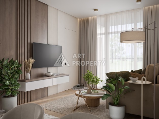 Апартаменты от 44 до 170 м².Резиденция в управлении всемирной сетью отелей. Анталия, Алтынташ - Ракурс 29