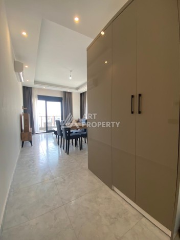 Уютная квартира 1+1 с видом на море в Авсалларе, 55 м2. - Ракурс 3