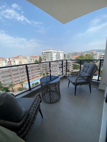 Уютная квартира 1+1 с видом на море в Авсалларе, 55 м2. - Ракурс 4