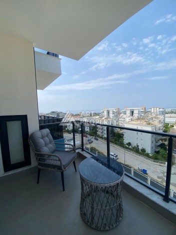 Уютная квартира 1+1 с видом на море в Авсалларе, 55 м2. - Ракурс 5