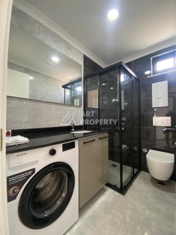 Уютная квартира 1+1 с видом на море в Авсалларе, 55 м2. - Ракурс 9