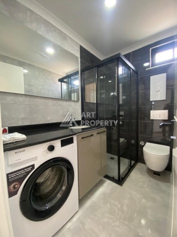 Уютная квартира 1+1 с видом на море в Авсалларе, 55 м2. - Ракурс 11