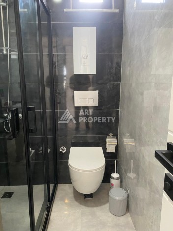 Уютная квартира 1+1 с видом на море в Авсалларе, 55 м2. - Ракурс 12