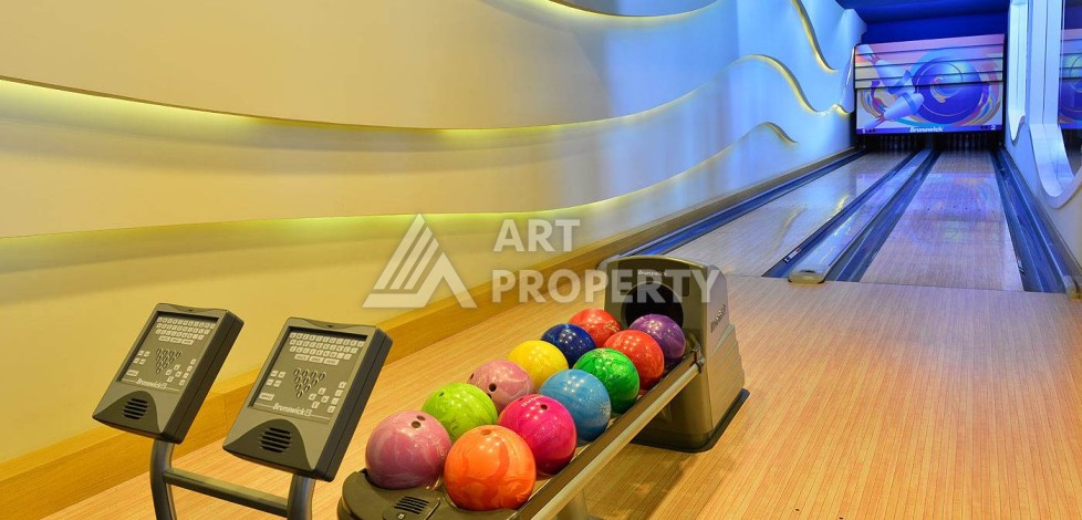 Просторная квартира 1+1 в элитной резиденции, 75 кв.м. Махмутлар, Алания - Ракурс 7