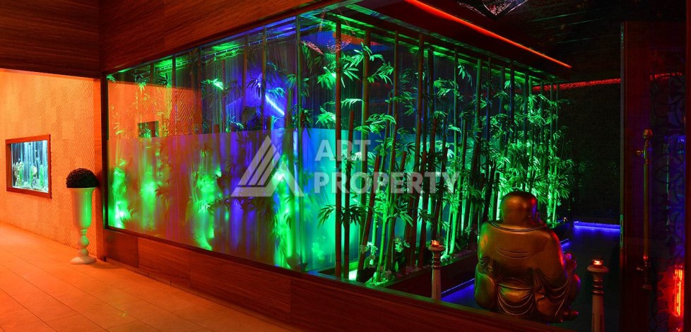 Просторная квартира 1+1 в элитной резиденции, 75 кв.м. Махмутлар, Алания - Ракурс 13