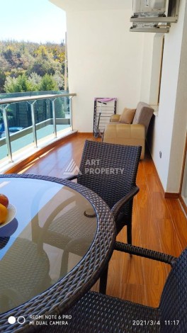 Просторная квартира 1+1 в элитной резиденции, 75 кв.м. Махмутлар, Алания - Ракурс 30