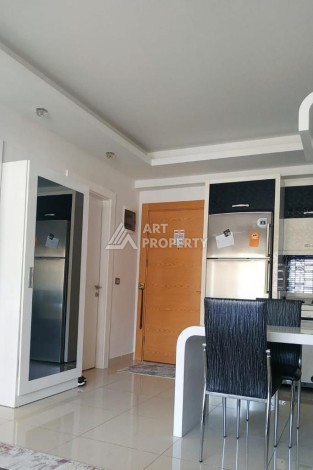 Просторная квартира 1+1 в элитной резиденции, 75 кв.м. Махмутлар, Алания - Ракурс 35