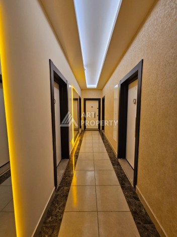 Шикарный пентхаус 2+1 с видом на море, 138 кв.м. Махмутлар, Алания - Ракурс 11