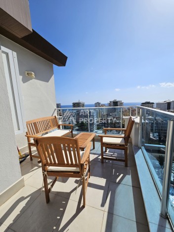 Шикарный пентхаус 2+1 с видом на море, 138 кв.м. Махмутлар, Алания - Ракурс 34