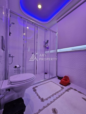 Шикарный пентхаус 2+1 с видом на море, 138 кв.м. Махмутлар, Алания - Ракурс 37