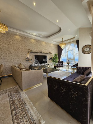 Шикарный пентхаус 2+1 с видом на море, 138 кв.м. Махмутлар, Алания - Ракурс 43