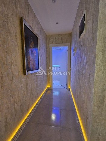 Шикарный пентхаус 2+1 с видом на море, 138 кв.м. Махмутлар, Алания - Ракурс 50