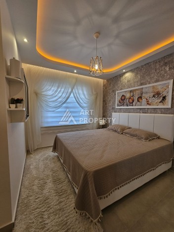 Шикарный пентхаус 2+1 с видом на море, 138 кв.м. Махмутлар, Алания - Ракурс 51