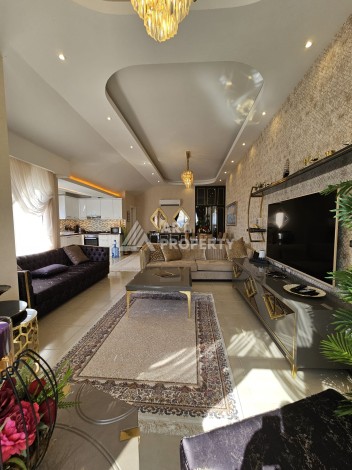 Шикарный пентхаус 2+1 с видом на море, 138 кв.м. Махмутлар, Алания - Ракурс 52