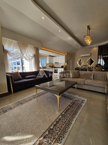 Шикарный пентхаус 2+1 с видом на море, 138 кв.м. Махмутлар, Алания - Ракурс 54