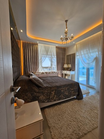 Шикарный пентхаус 2+1 с видом на море, 138 кв.м. Махмутлар, Алания - Ракурс 61