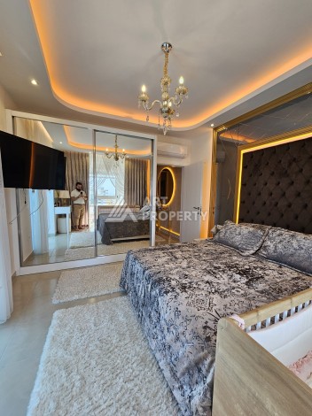 Шикарный пентхаус 2+1 с видом на море, 138 кв.м. Махмутлар, Алания - Ракурс 65